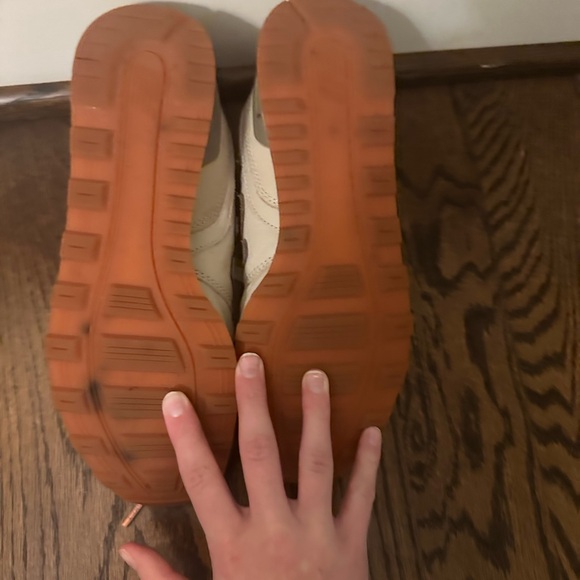 New Balance Beige and Tan Sneakers - Picture 5 of 5